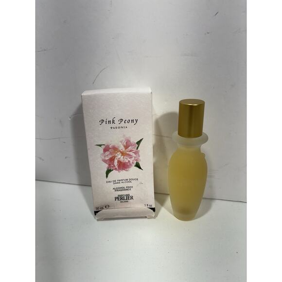 Pink Peony Parfums Womens Fragrance Perlier 1 fl Oz New In Box Vtg Discontinued - Picture 1 of 7
